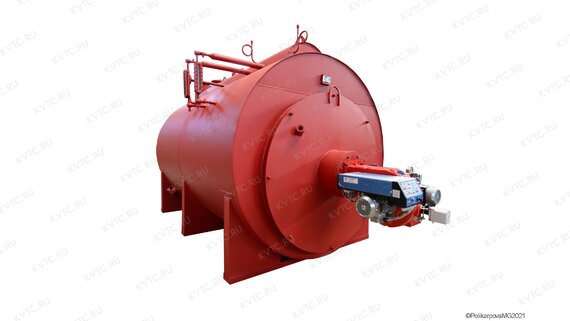 Паровой котел 1200 кг на отработке и мазуте